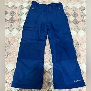 Columbia Kids Youth Bugaboo III Velcro Waist Cargo Style Snow Outdoor Pants